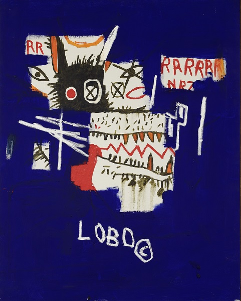 Basquiat Jean-MichelLobo collection privée Monaco