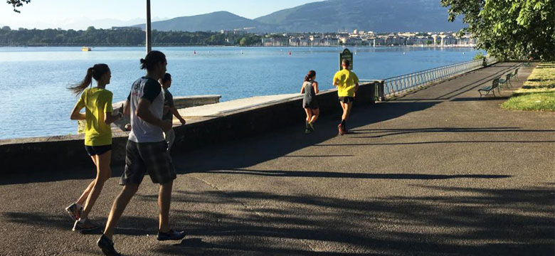 Morning running Geneva 4