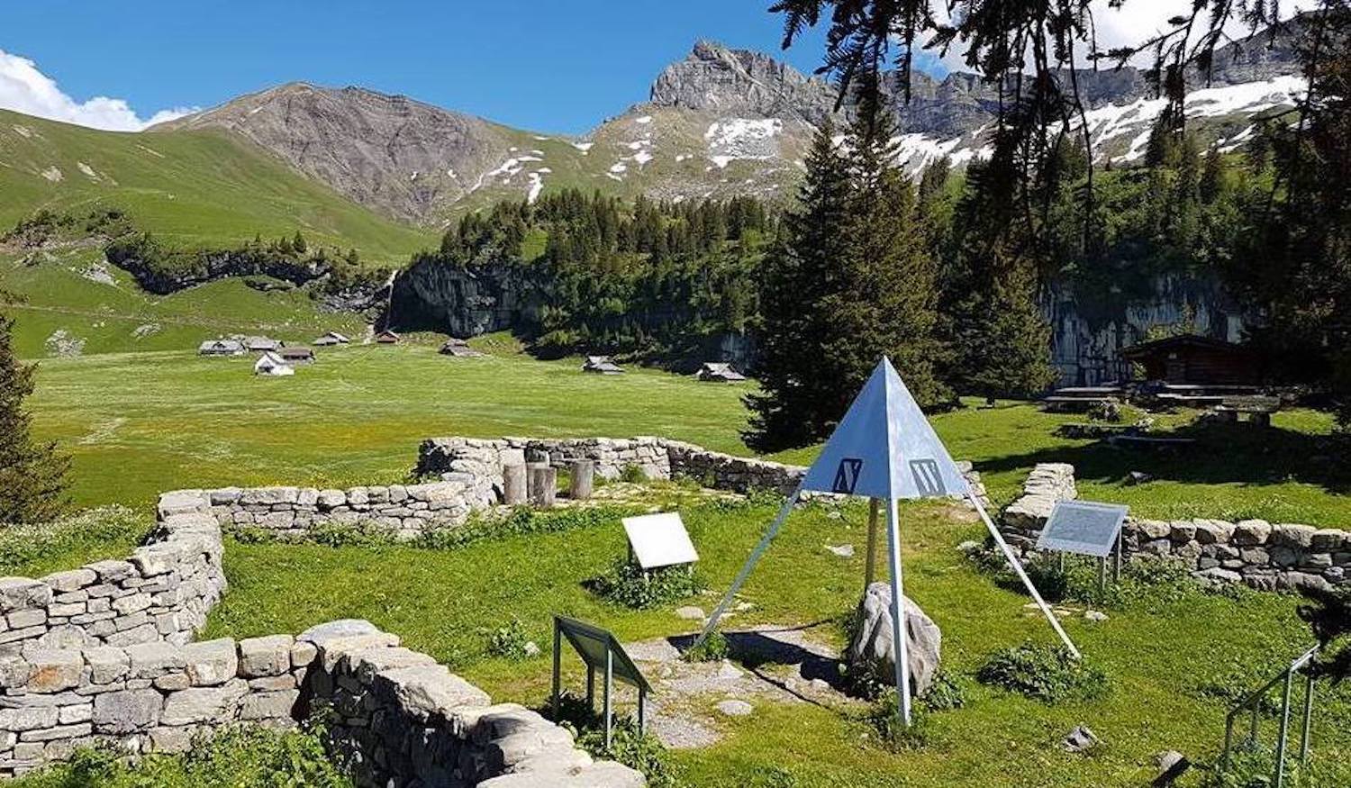 Alggialp, centre géographique de la Suisse, Virginie Hours, avril 2021