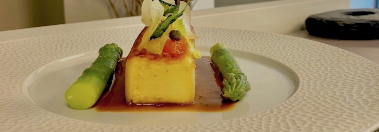 recette du chef Larbi Lachheb, l'Amaryllis, Annemasse, avril 2021