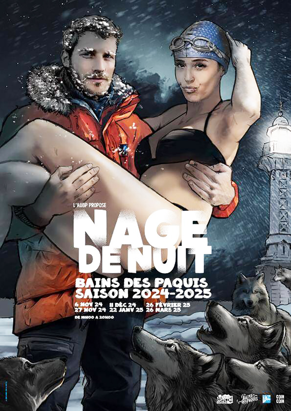 Nage de Nuit 2025 Pâquis